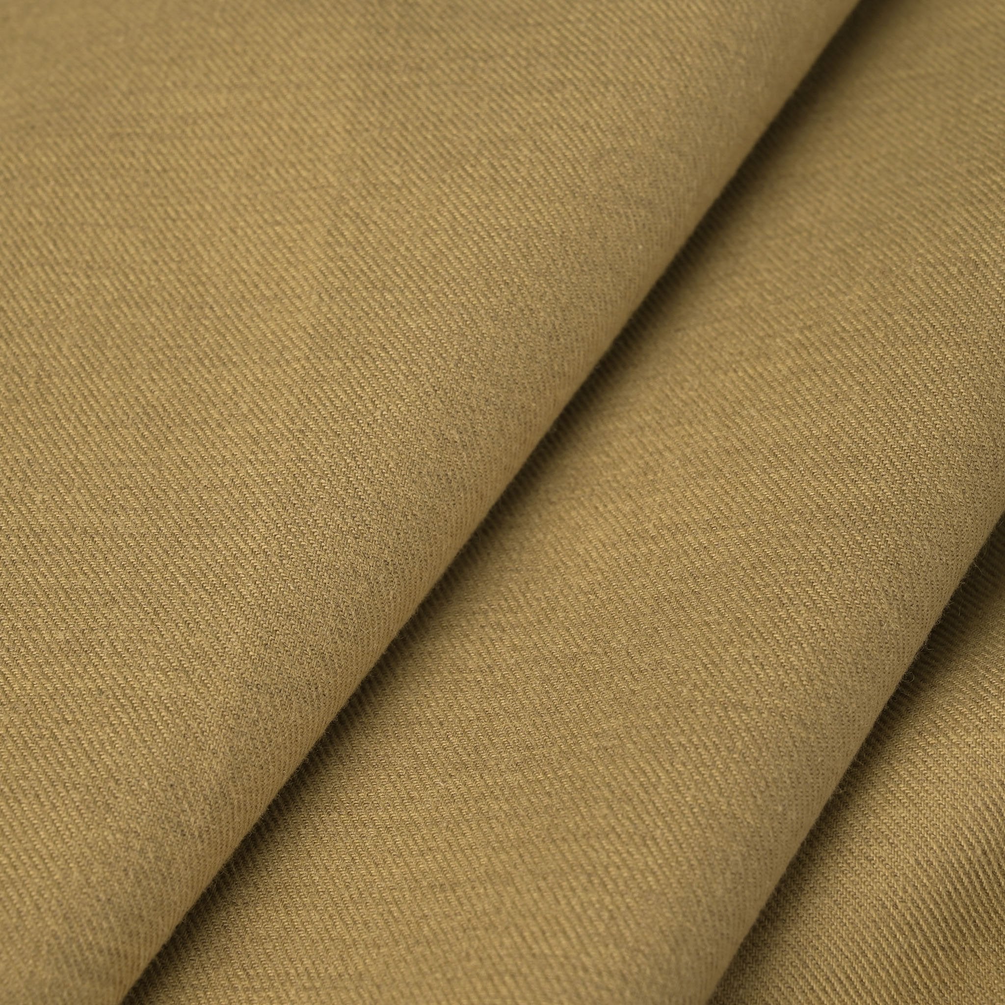 Khaki Beige Twill Suiting Fabric 3788
