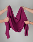 Magenta Blouse Weight Fabric 1534