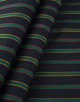 Multicolor Striped Suiting Fabric 2533