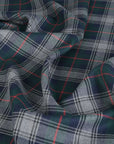 Multicolor Twill Suiting Fabric 95249