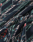 Multicolour Print Twill Fabric 1377