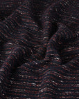 Navy Bouclé Fabric 3997