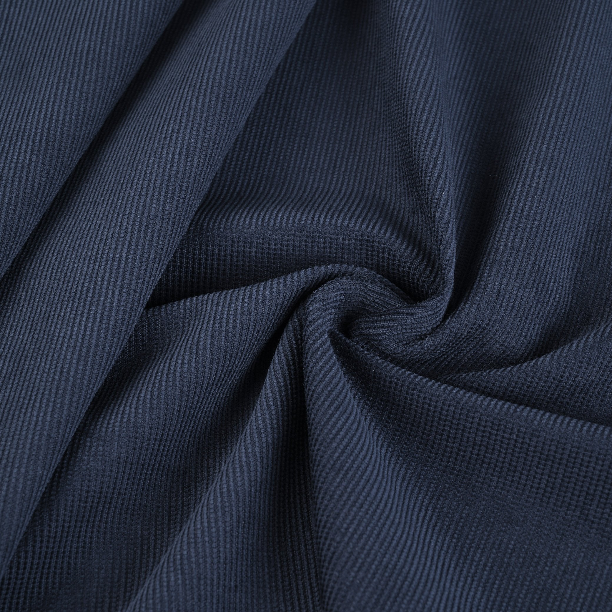 Navy Corduroy Fabric 3731