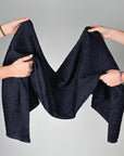 Navy Jacquard Fabric 74994