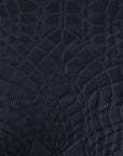 Navy Jacquard Fabric 74994