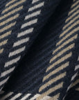 Navy Plaid Coating Fabric 7556