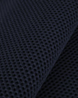 Navy Punctured Mesh Fabric 77023
