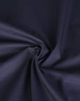 Navy Poplin Fabric 7571