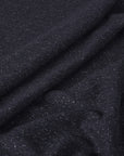 Navy Silk Suiting Fabric 12043