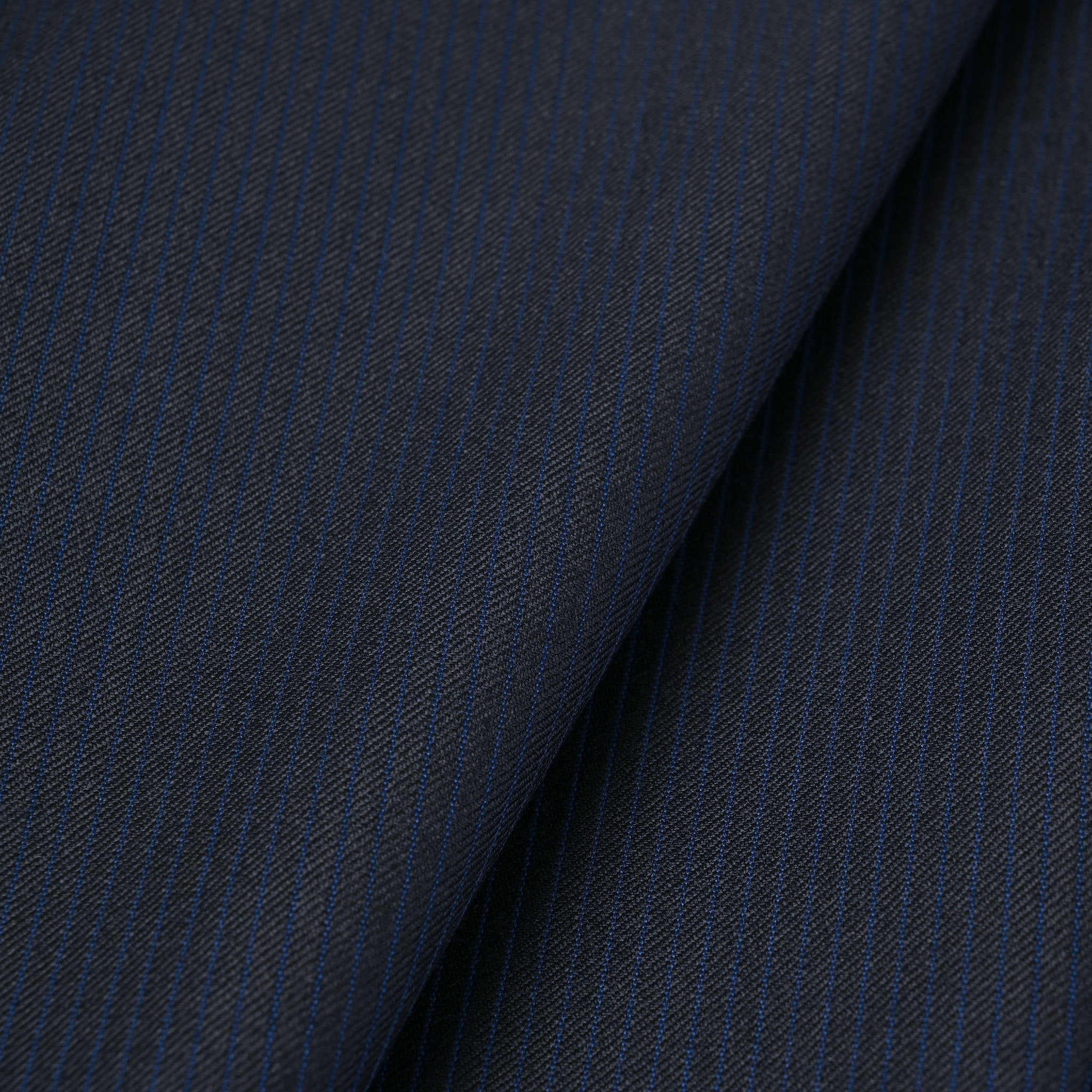 Navy Stripped Suiting Fabric 3990