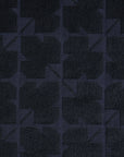 Navy and Black Jacquard Fabric 95394