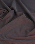 Navy and Orange Corduroy Fabric 3733