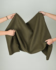 Olive Green Coating Fabric 7563