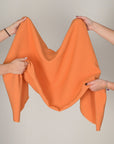 Orange Crepe Fabric 2688