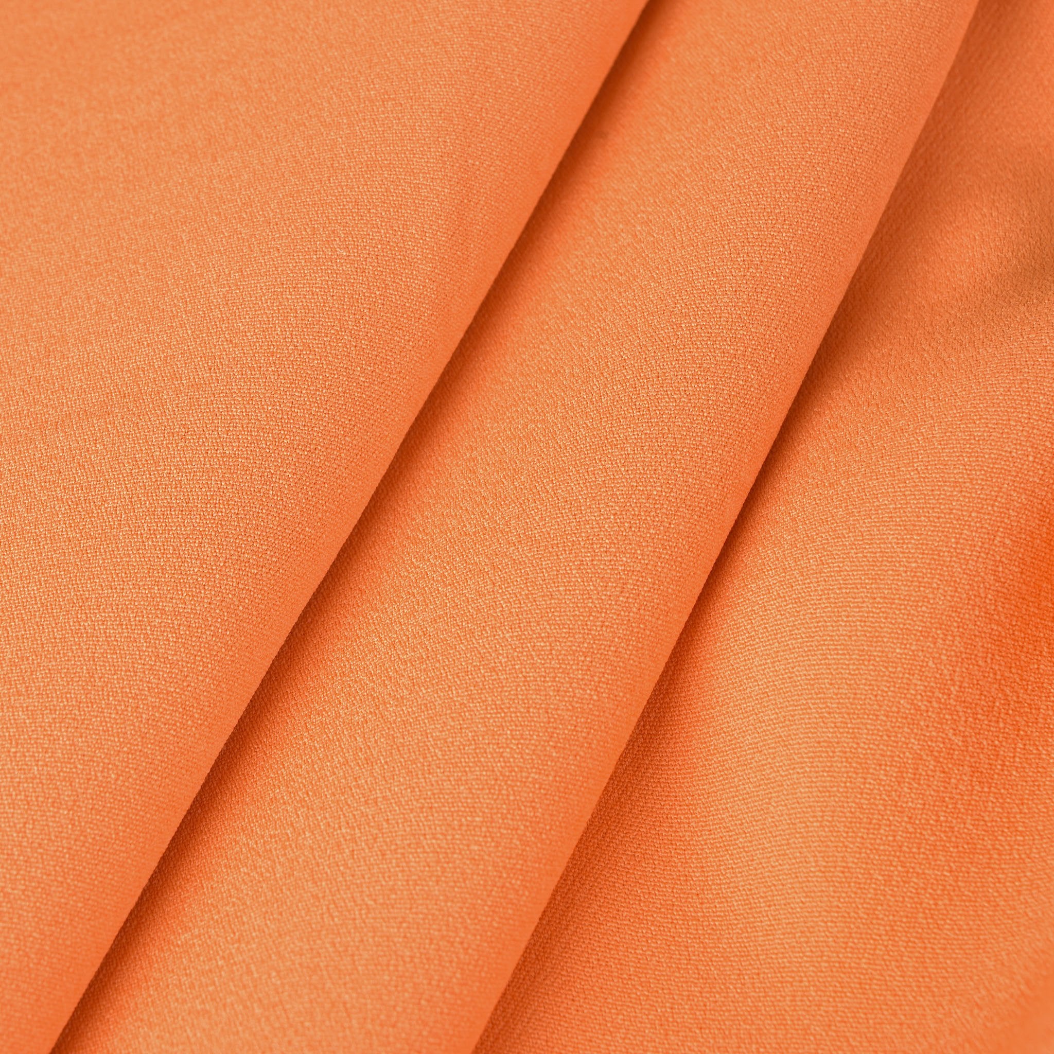 Orange Crepe Fabric 2688