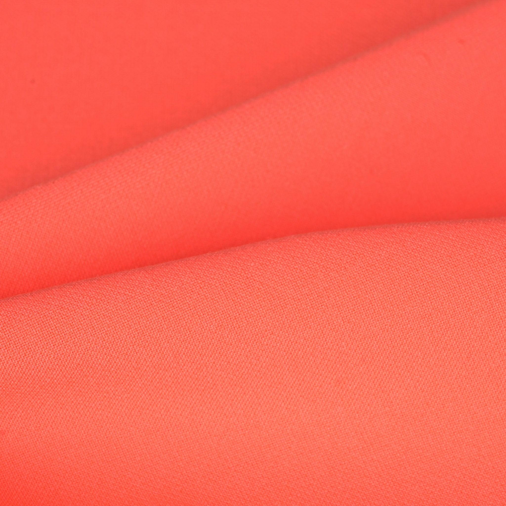 Orange Neon Double Weave Fabric 2545