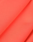 Orange Neon Double Weave Fabric 2545