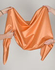 Orange Satin Fabric 404