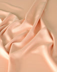 Peach Satin Fabric 98883