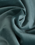 Peacock Blue Velvet Fabric 8903