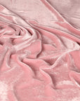 Pink Shiny Velvet Fabric 4209