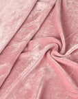 Pink Shiny Velvet Fabric 4209