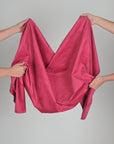 Pink Suede Fabric 4958