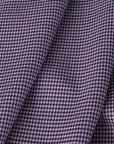 Purple Pied de Poule Suiting Fabric 4239