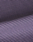Purple Pied de Poule Suiting Fabric 4239