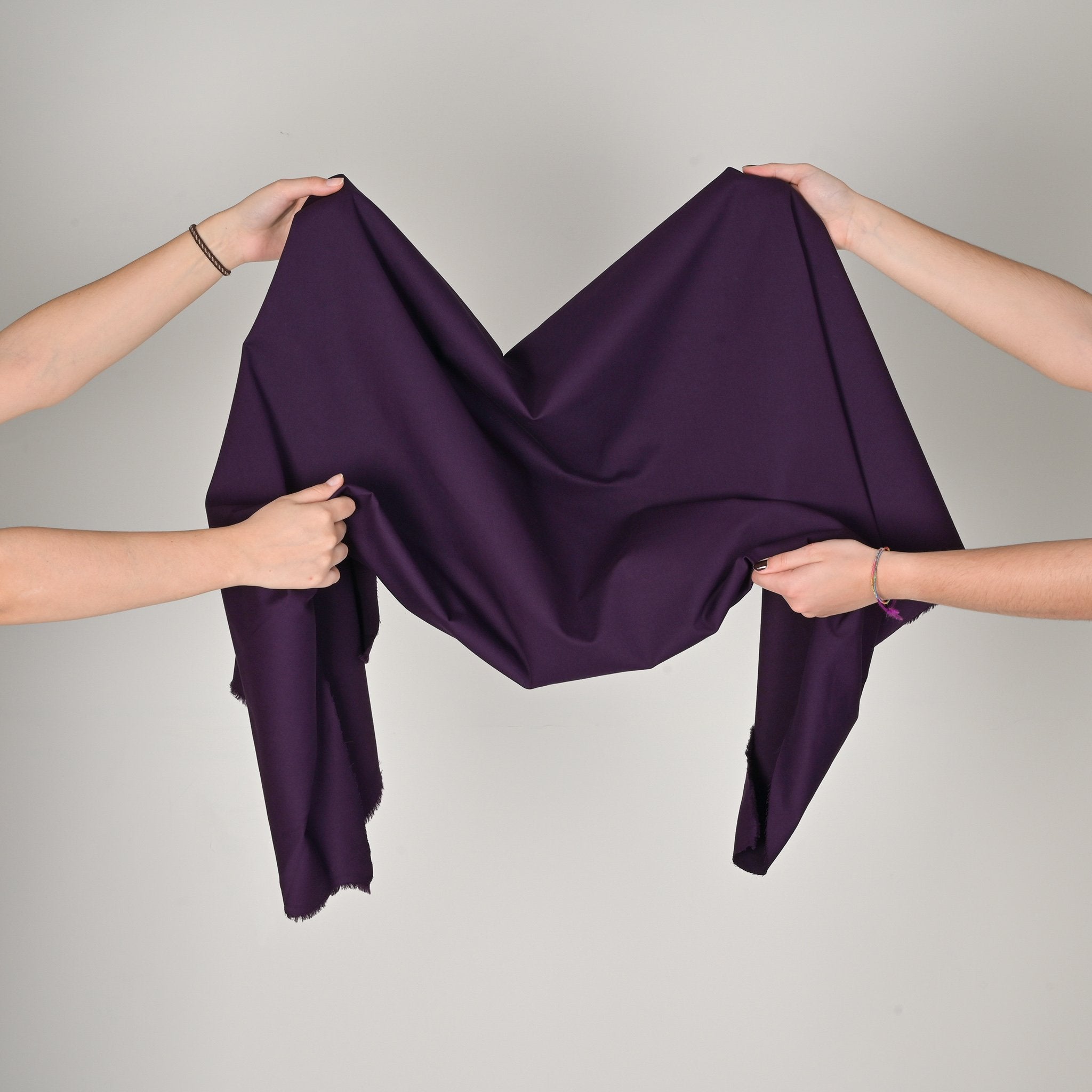 Purple Twill Fabric 2974