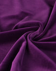 Purple Velvet Fabric 6405