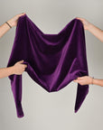 Purple Velvet Fabric 6405