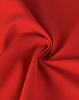 Red Double Faced Suiting Fabric 3124