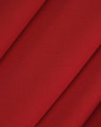 Red Double Weave Twill Fabric 7401