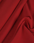 Red Double Weave Twill Fabric 7401