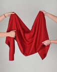 Red Suiting Fabric 3985