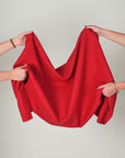 Red Twill Coating Fabric 9302