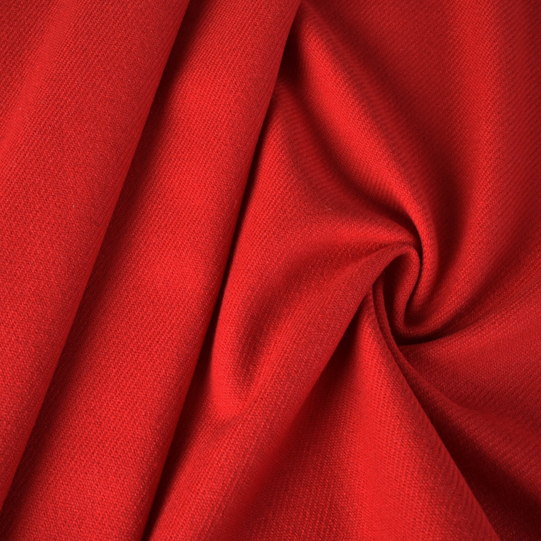 Red Twill Coating Fabric 9302