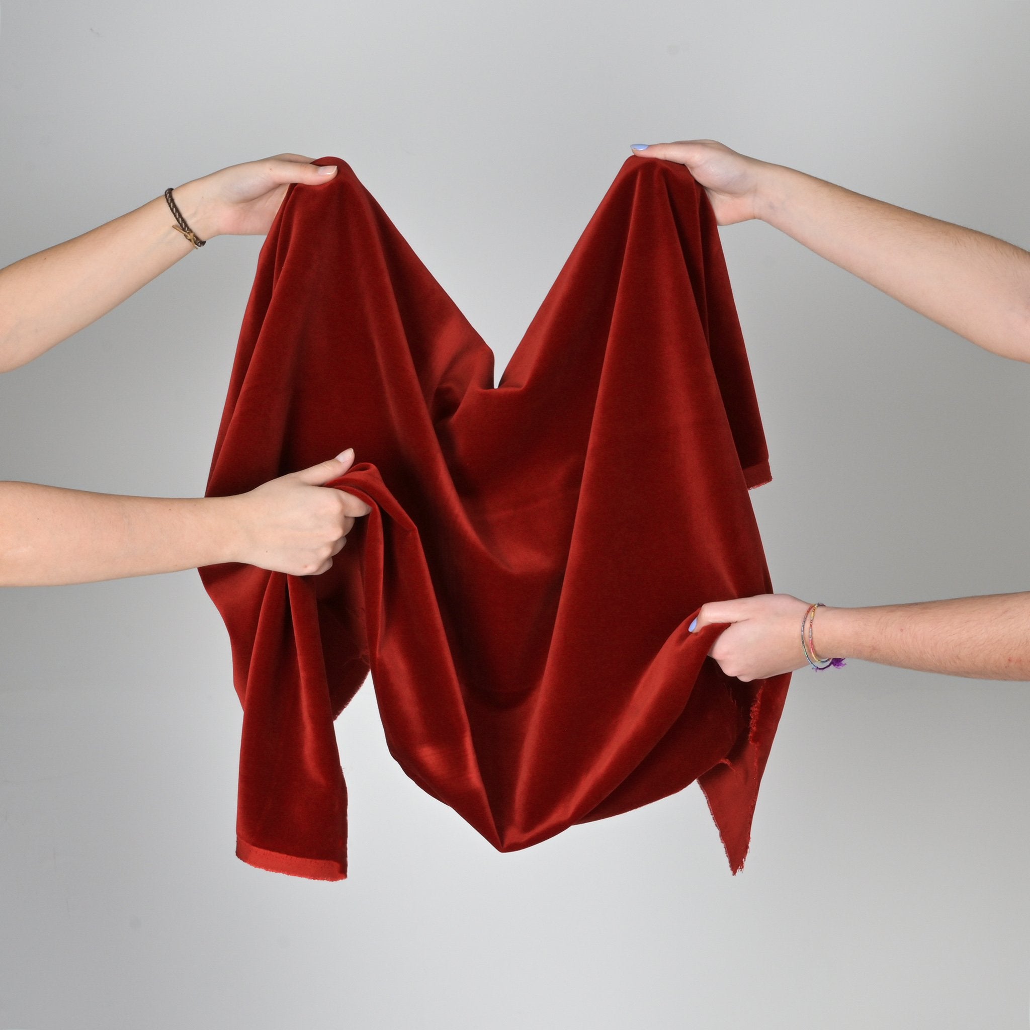 Red Velvet Fabric 4968