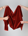 Red Velvet Fabric 4968