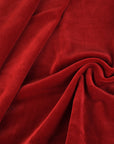 Red Velvet Fabric 4968