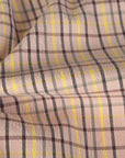 Rose Check Shirting Fabric 11139