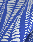 Royal Blue Jacquard Fabric 95326