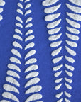 Royal Blue Jacquard Fabric 95326