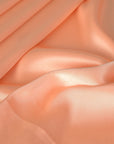 Salmon Pink Satin Fabric 3482