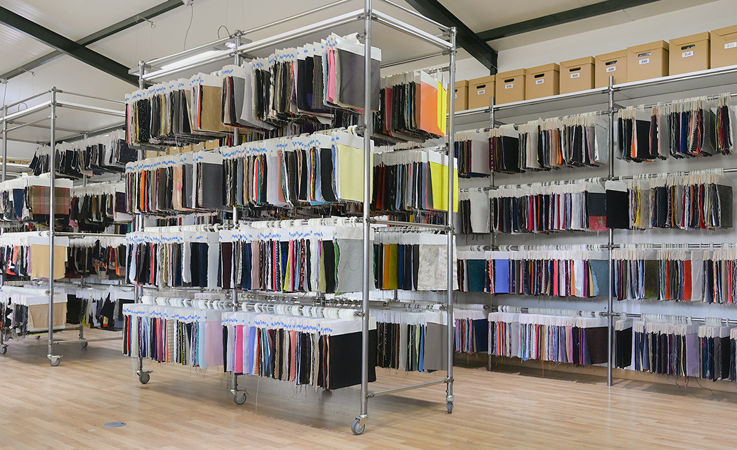 Showroom fabrics4fashion