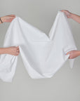 White Abstract Jacquard Fabric 97090