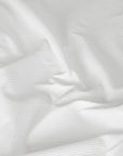 White Abstract Jacquard Fabric 97090