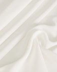 White Crepe Fabric 3667