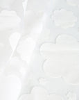 White Floral Organza Fabric 99762